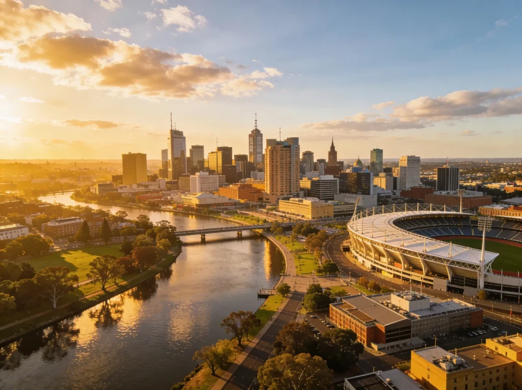 Adelaide skyline South Australia for builders web design services