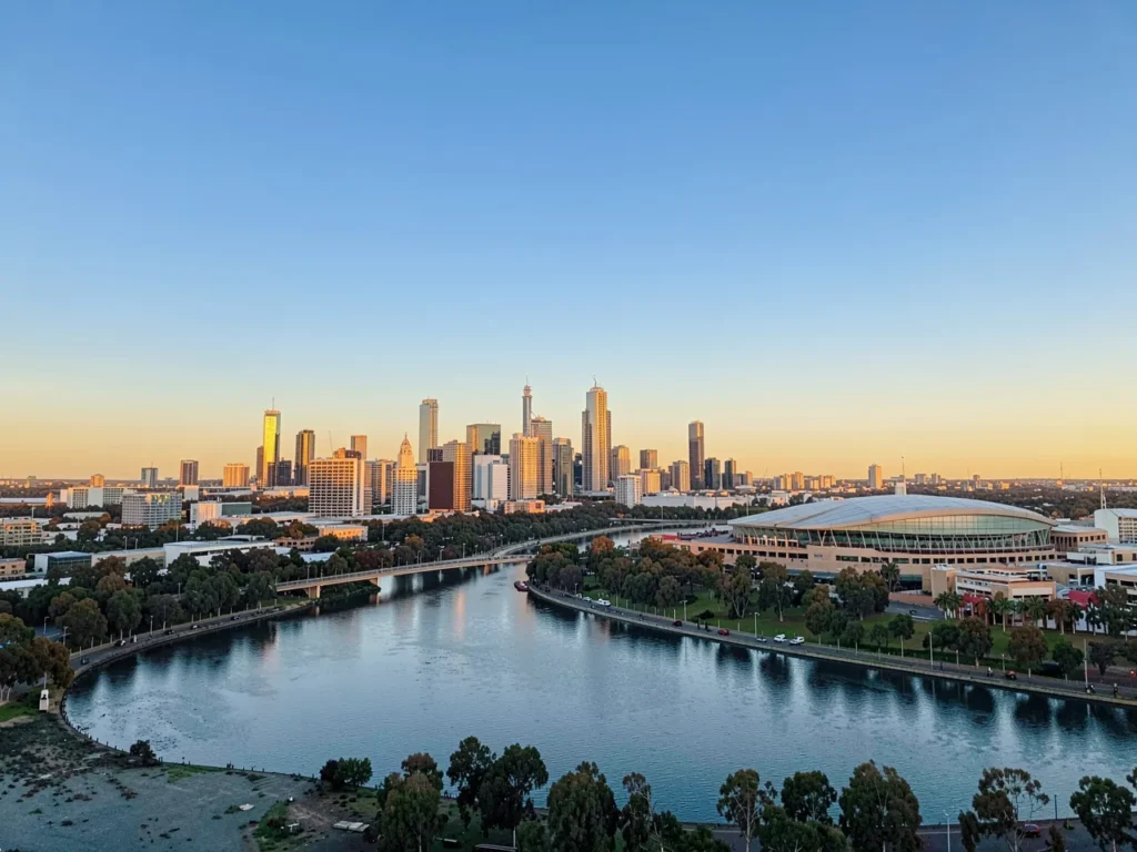 Adelaide skyline Australia representing accountant website design services