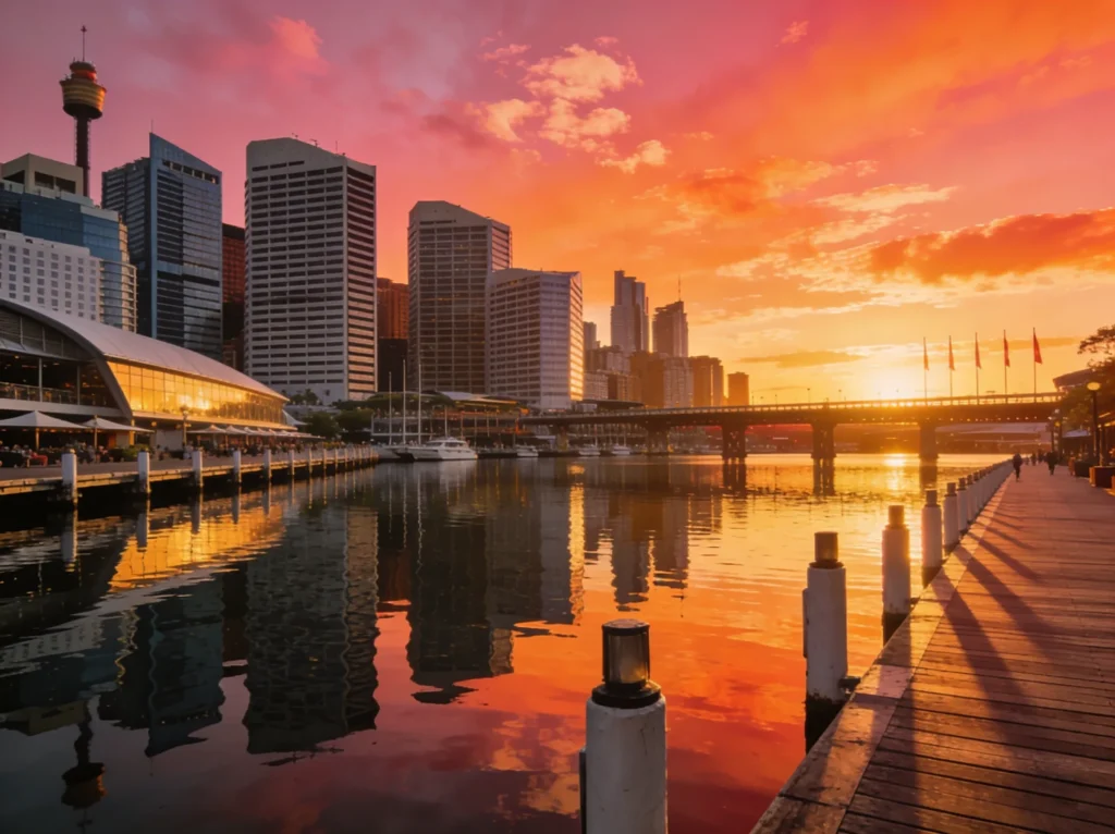 Sydney city skyline for builder branding and graphic design services