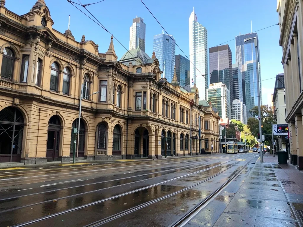 Melbourne Victoria skyline for real estate digital marketing services