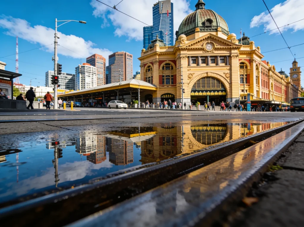 Melbourne Victoria skyline for chiropractic digital marketing services