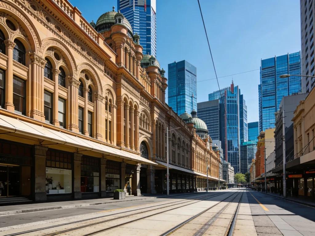Melbourne Victoria skyline for accountant digital marketing services