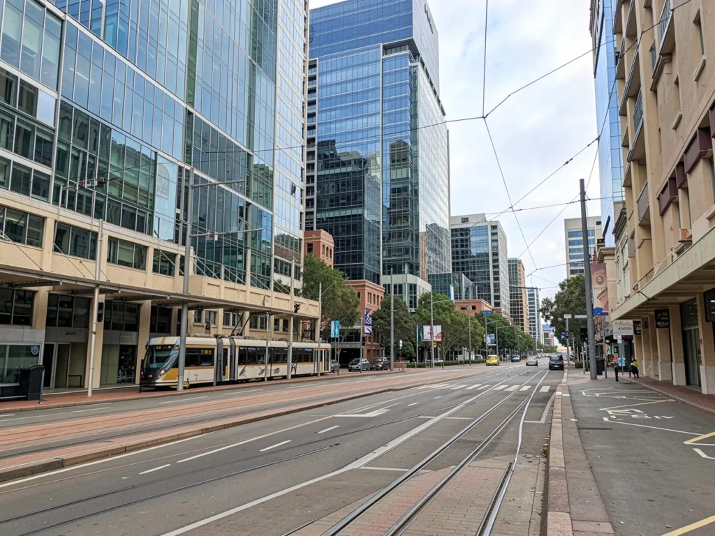 Adelaide South Australia skyline for builders digital marketing services