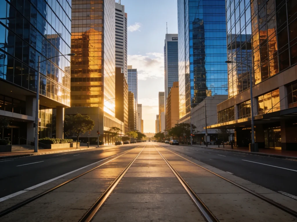 Perth Western Australia skyline for restaurant digital marketing services