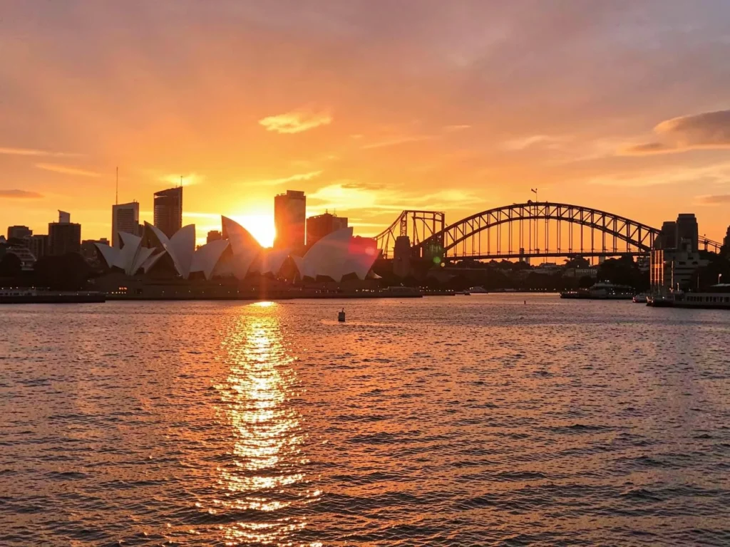 Sydney skyline Australia representing lawyer website design services