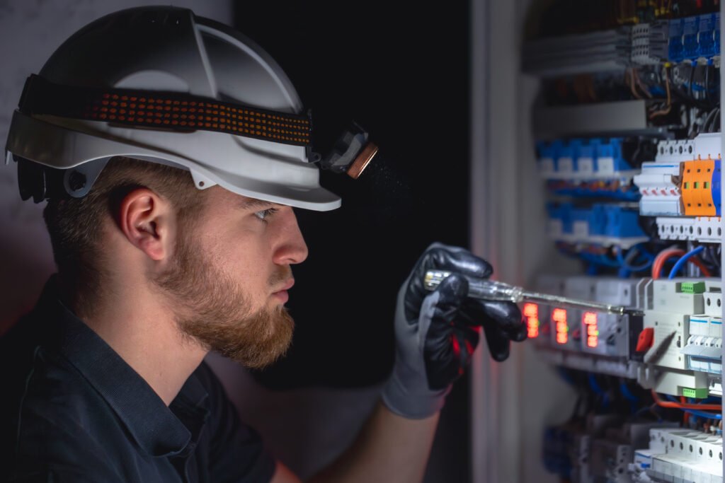 Melbourne electrical company logo design brochure and social media branding services for electricians