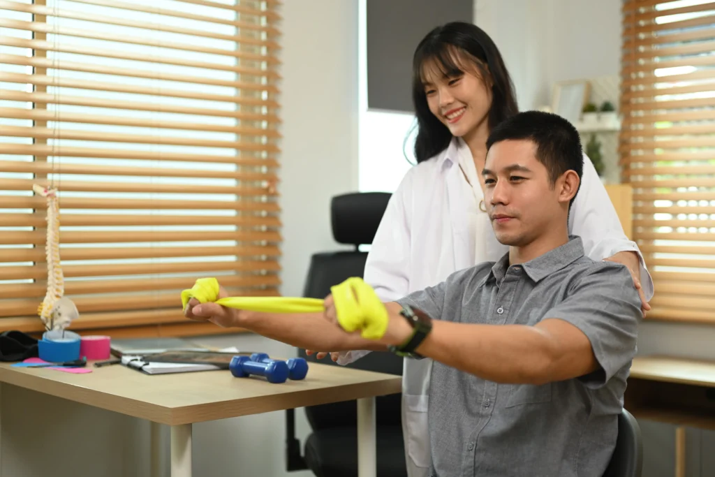 Custom mobile app development for Perth physiotherapy clinics to manage rehabilitation tracking, appointments and patient care