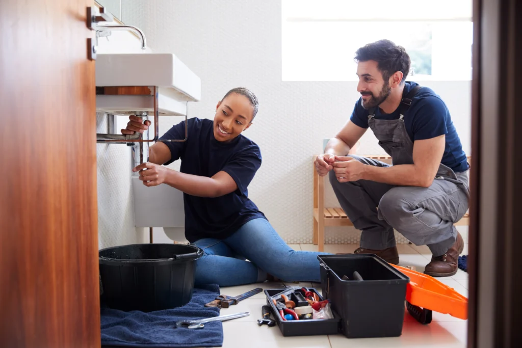 Sydney plumbing company custom mobile app for appointment booking customer requests and technician tracking