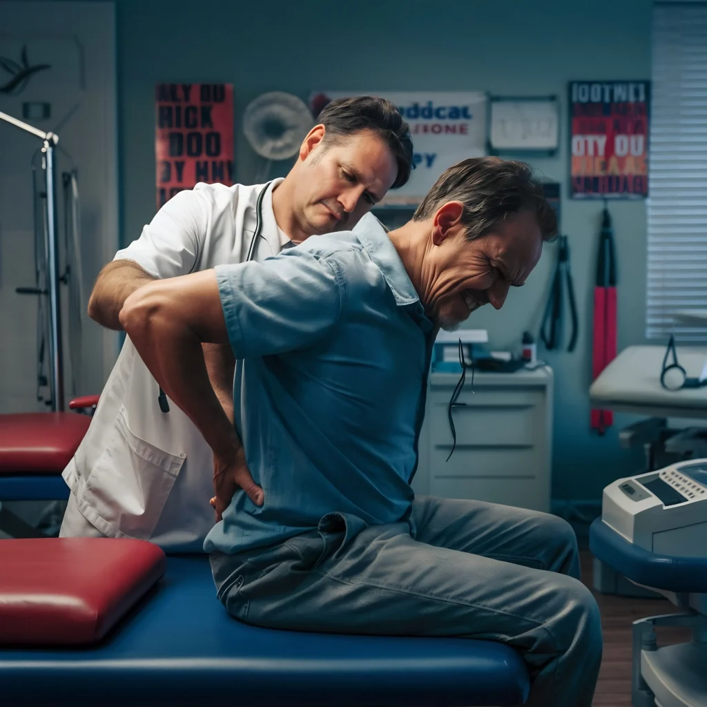 Chiropractor clinic website interface showcasing professional web design in Sydney