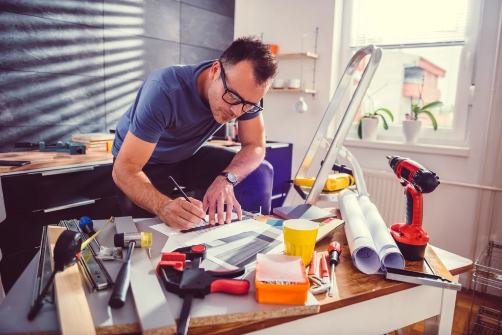 electrician in Adelaide working on electrical installation website design for electricians
