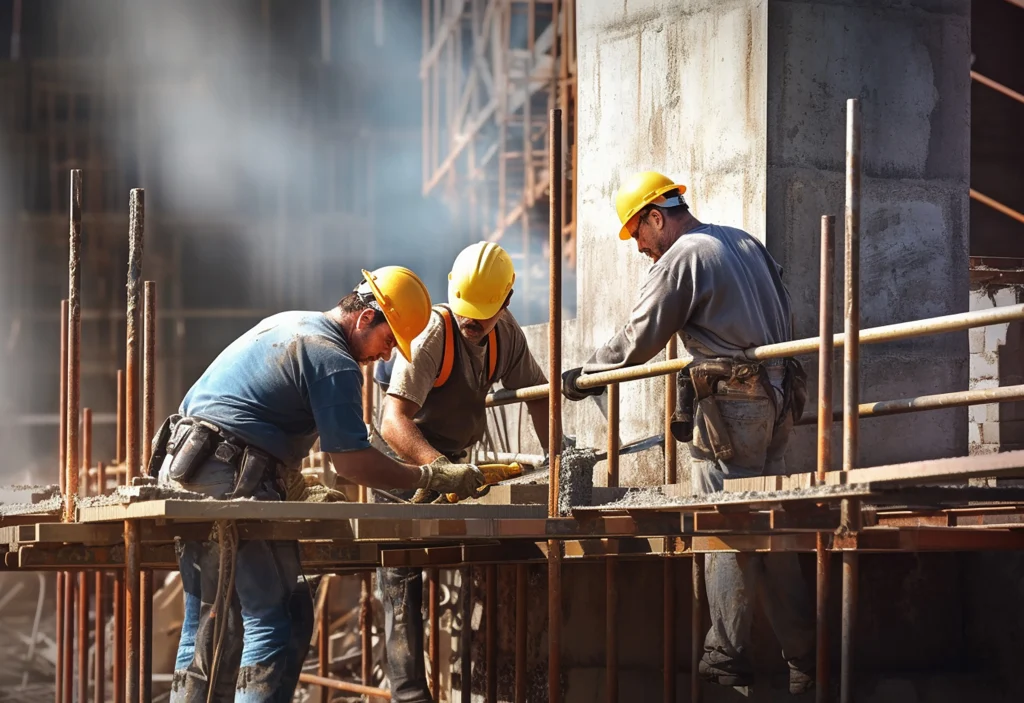 builders in Hobart working on residential construction project website design for builders