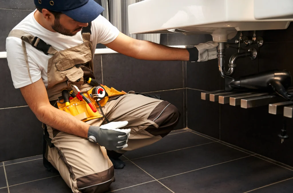 Modern plumbing website design and development for Melbourne business