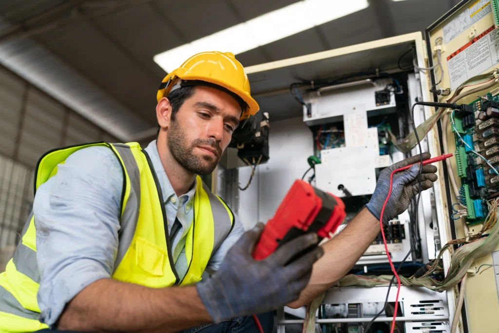 Melbourne electrician installing wiring Google Ads PPC marketing services for electricians