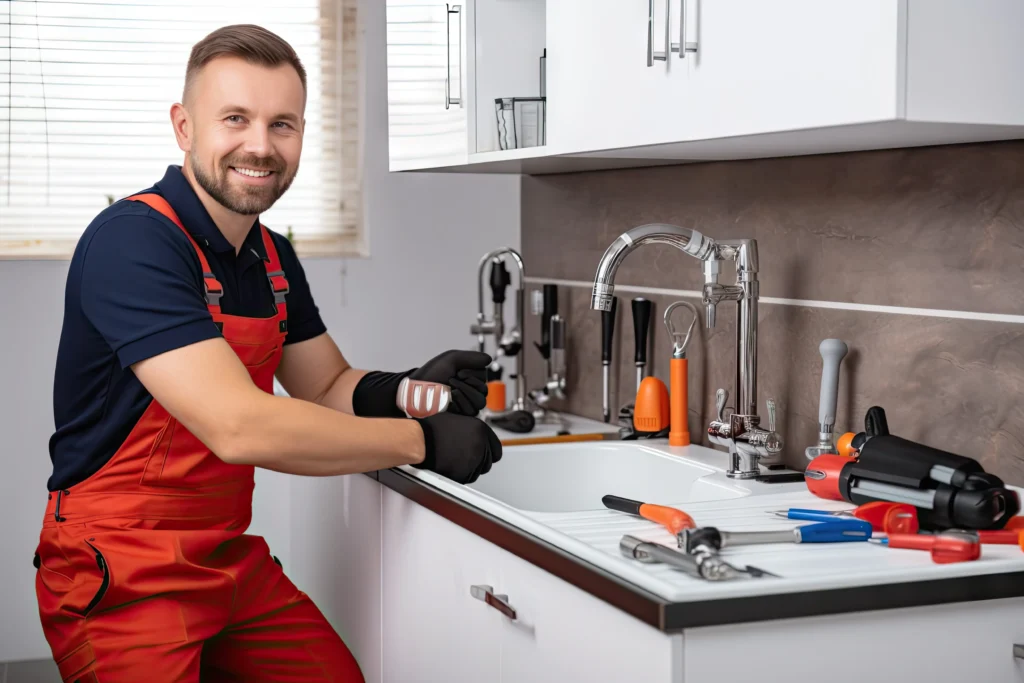 plumber in Adelaide fixing pipes residential plumbing digital marketing services