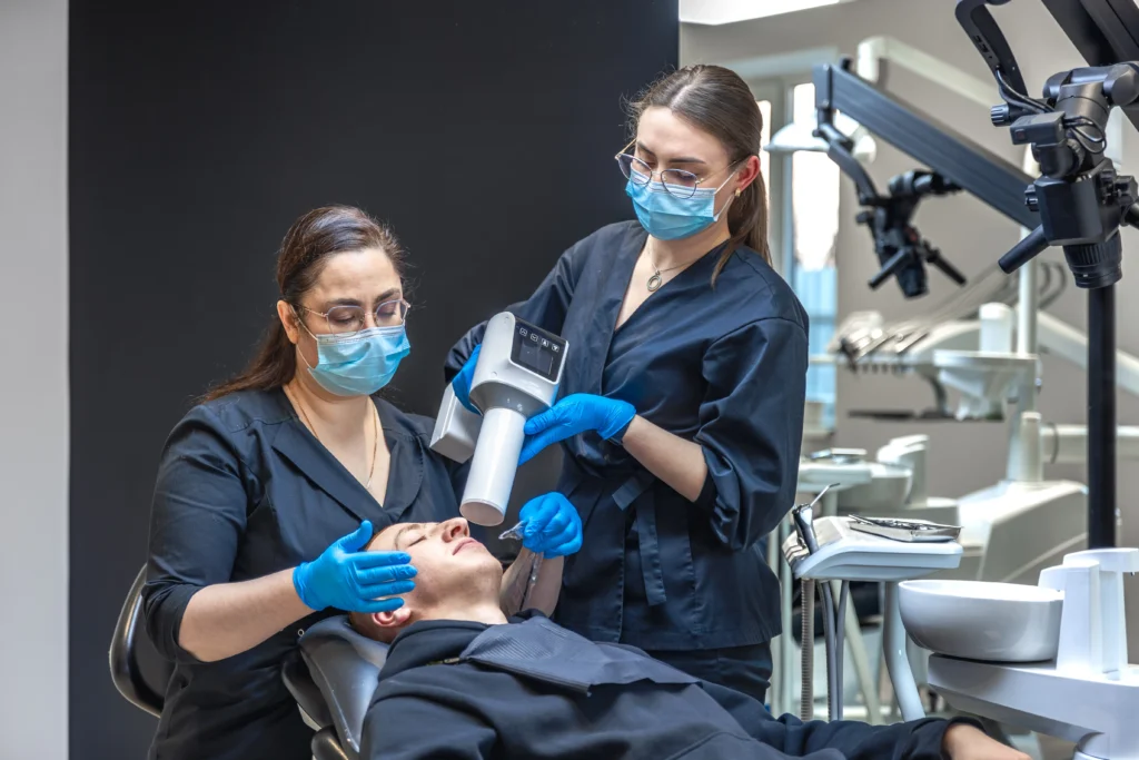Melbourne dental clinic logo design brochure and social media branding services for dentists