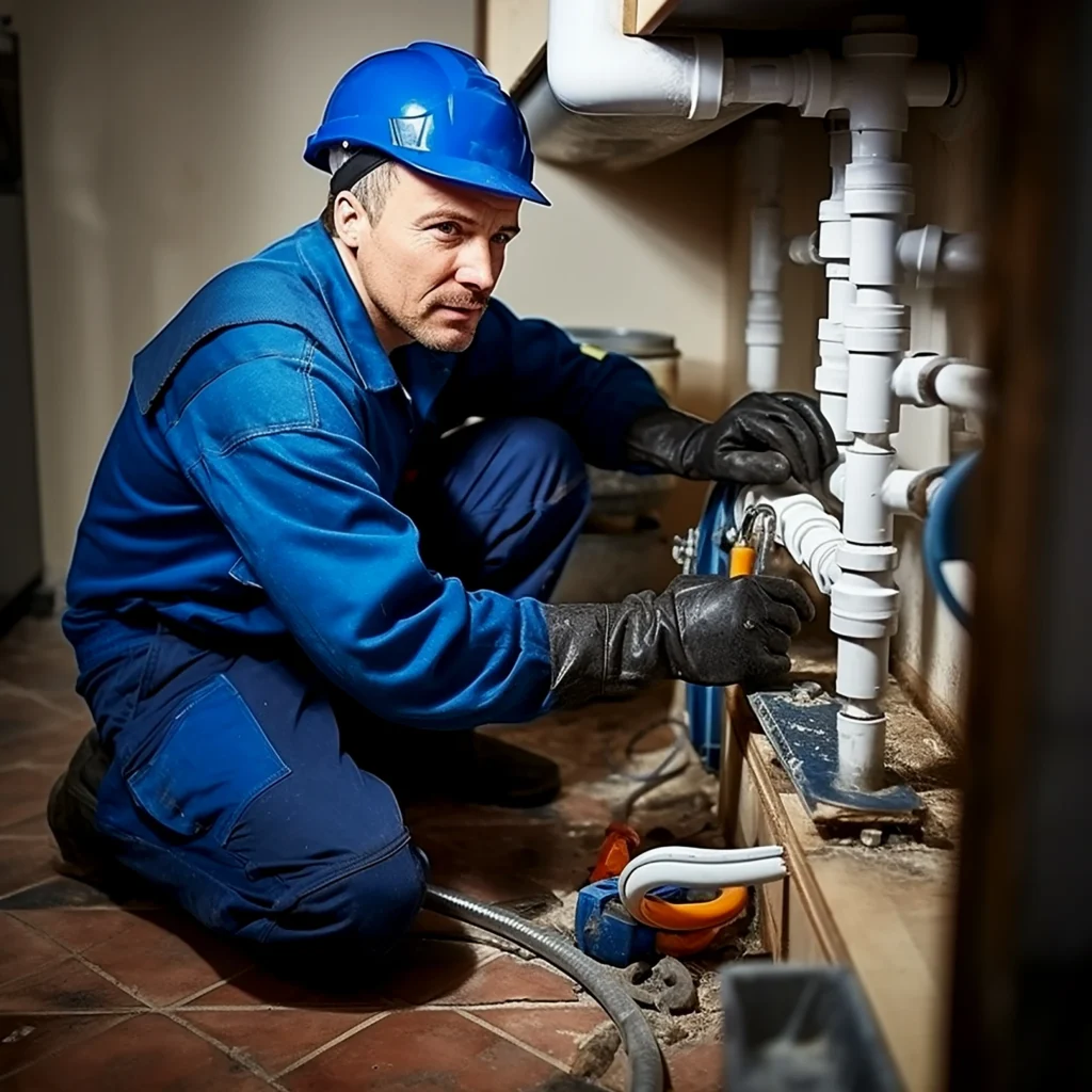 Plumber service website interface showcasing professional web design in Melbourne