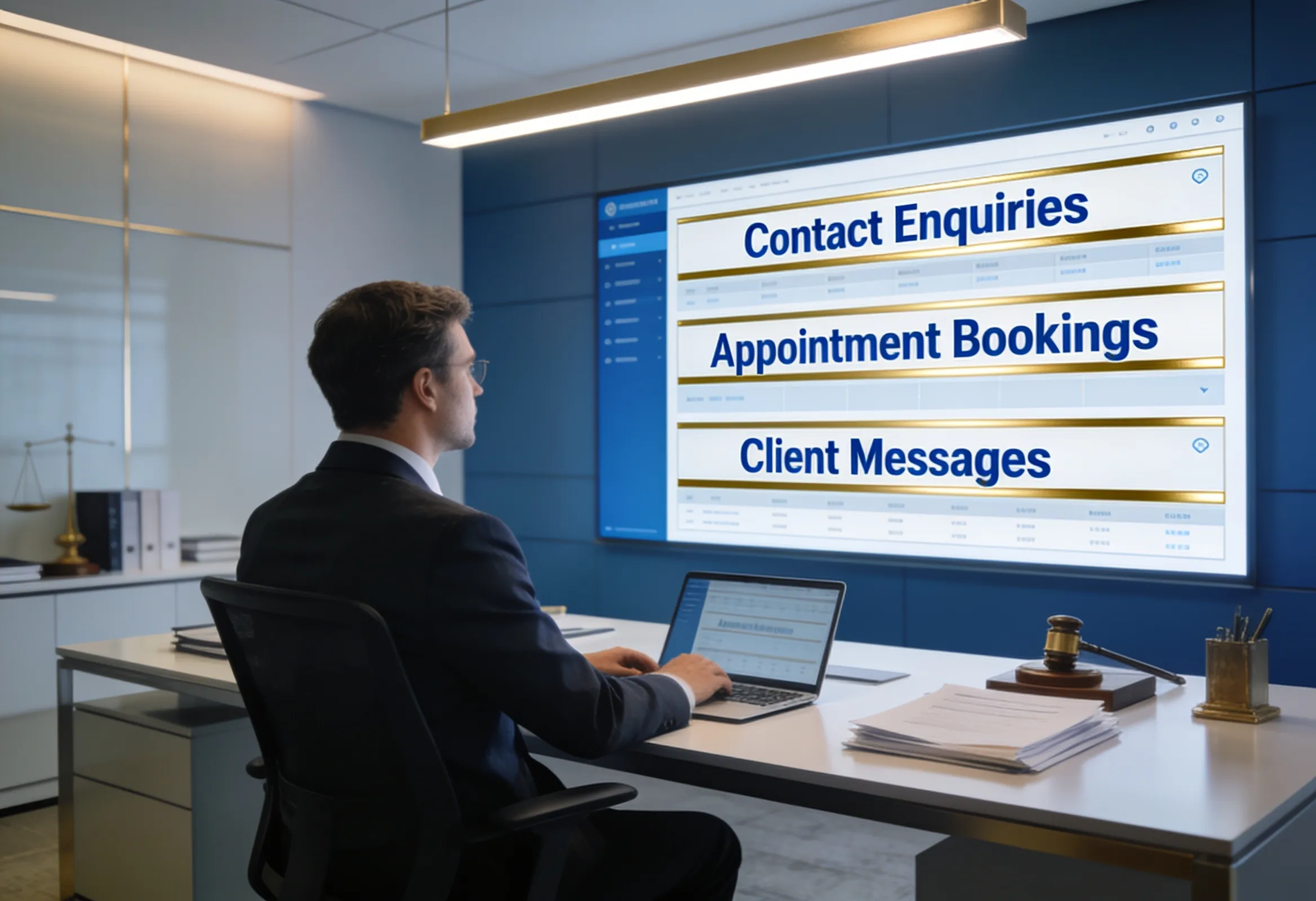 How to optimise your law firm's website for lead generation with a professional legal website designed to convert visitors into enquiries